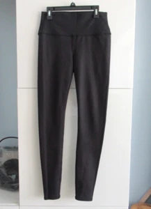 ALO Yoga Pants XS Womens Black High Waist Leggings Wide waistband 28" Inseam - Picture 1 of 6