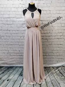 V1030 B2 B203004 TALLA 18 TOPO $202 VESTIDO FORMAL DE FIESTA DE CÓCTEL VESTIDO - Imagen 1 de 9