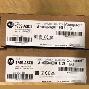 New Factory Sealed AB 1769-ASCII SER A CompactLogix Interface Module 1769ASCII - Picture 1 of 3