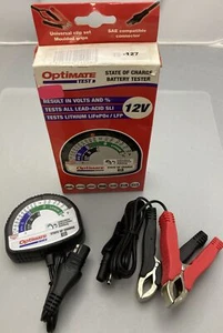 NEW GENUINE OPTIMATE TEST TS-127 BATTERY TESTER, Cranking & Alternator - Picture 1 of 4