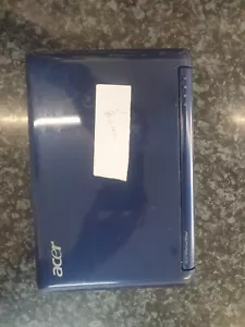 ACER ASPIRE ONE ZG5 10.1 INCH LAPTOP No RAM No HDD LCD BROKEN FOR PARTS ONLY - Picture 1 of 3