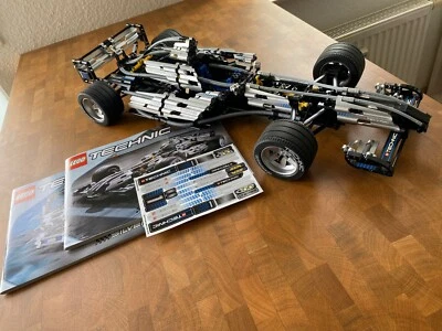 [SELTEN. Seit 2000 nich mehr produziert] Lego Technic 8458 F1 Silver Champion - Bild 1 von 4