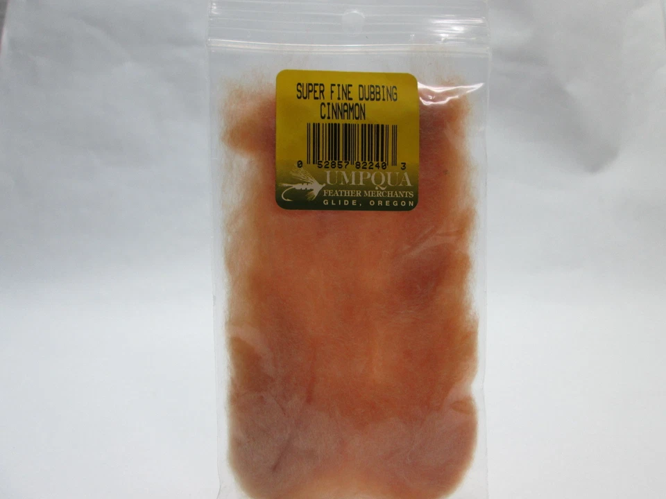 UMPQUA SUPER FINE DUBBING CINNAMON Fly Material #S - Image 1 of 2
