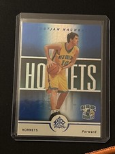 Bostjan Nachbar 2005-06 Upper Deck Reflections Blue /50 #64 New Orleans Hornets