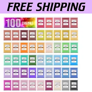 100 Non-Toxic Mica Powder Colors for Soap, Lip Gloss & Candle Making - 5g Bags - Picture 1 of 9