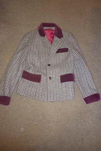 Vintage/Retro70s Quality Wool/Mohair Tweed? Jacket by "Mono" of England.Sz12 - Picture 1 of 4
