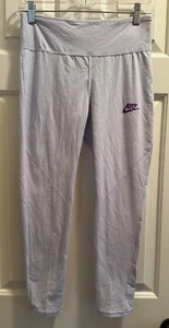 Nike Sportswear Big Kids' (Girls') High-Waisted Leggings Lavender Sz Large NWT - Picture 1 of 4