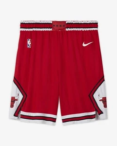 Nuevo con etiquetas Pantalones Cortos Chicago Bulls Icon Edition Para Hombre Nike NBA Swingman Talla Grande 38 - Imagen 1 de 8