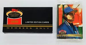 1992 Stadium Club Members Only Wave 3 Baseball Factory Sealed - Picture 1 of 9