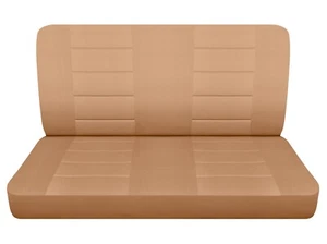 Fits 1986 Ford Bullnose F100 truck Front bench seat covers tan cotton - Bild 1 von 4