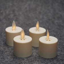 Christmas Unscented Decor Candles With Remote Control For Sale In Stock Ebay