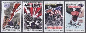 Korea - 2015 - MNH - (6209-6212) Propaganda - Militär - Bild 1 von 1