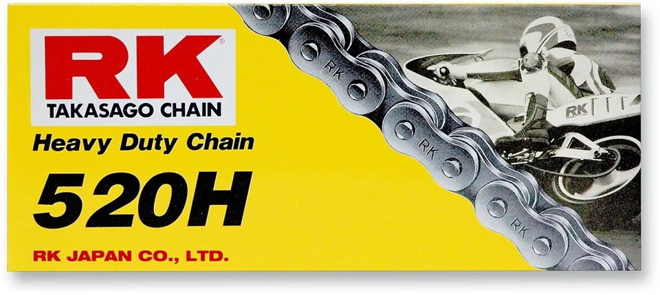 RK 520 M HeavyDuty Motorcycle ATV Dirtbike Chain 116 Links Max Strength M520H116 - Image 1 of 1