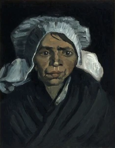11978.Poster decor.Home Wall.Room art.Vincent Van Gogh painting.Peasant woman - Picture 1 of 1