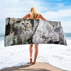 Camouflage Owl Bath or Beach Towel Wildlife