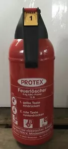 Feuerlöscher 6kg/9kg/12kg ABC Dauerdruck Pulverlöscher gebraucht - Bild 1 von 4