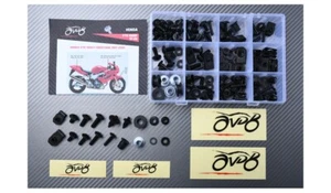 Kit viti viteria AVDB colore Nero per Carena HONDA VTR 1000 F 1997-2005 - Foto 1 di 5