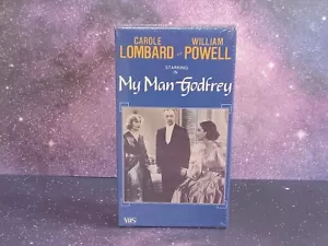 My Man Godfrey VHS Band 1936 Romantik/Screwball Komödie Carole Lombard VERSIEGELT - Bild 1 von 8