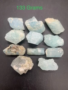 133 Gramm Grober Aquamarin Lot. - Bild 1 von 9