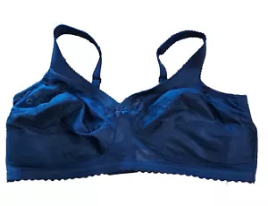 GLAMORISE Navy Blue Lift Support Wire-Free Bra, US 50D, UK 50D - Picture 1 of 7