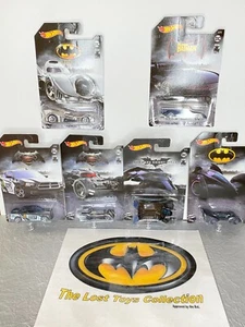 2019 Hot Wheels Batman 80 Years Set Of 6 Walmart Exclusive VHTF!  - Picture 1 of 24