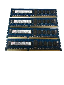 Lot of 4 Hynix HMT351R7CFR8C-H9, (4Gx4) 2Rx8 PC3L-10600R Server Memory - Picture 1 of 4
