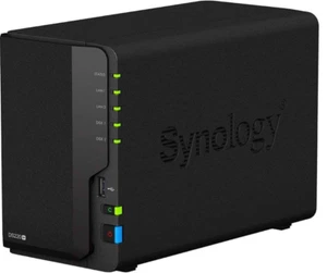 Synology DiskStation DS220+ 2 baies avec 10 Go de mémoire améliorée et 2,7 To de stockage - Photo 1/9