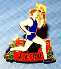 Rare La 84 Olympic Games Pin Badge / Paris 2024 Trader Torch Run