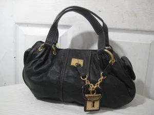 Bolso Cartera Hobo de Cuero Negro JUICY COUTURE - Imagen 1 de 22