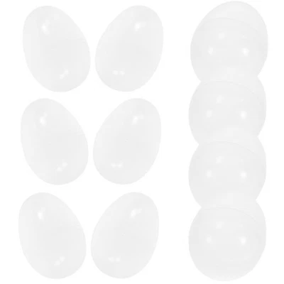  50 Pcs Palline Plastica Trasparente Uova Da Riempire Palle Decorative - Immagine 1 di 4