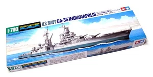 Tamiya Military Model 1/700 War Ship US Navy CA-35 INDIANAPOLIS Hobby 31804 - Picture 1 of 1