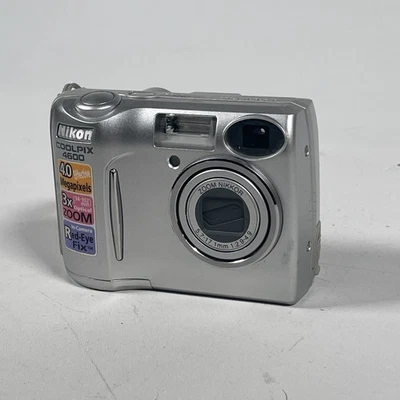 Nikon Digital Camera Coolpix 4600 4MP 3x Optical Zoom Compact Tested - Image 1 of 4