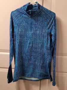 Under Armour Shirt Top Women's Size: Large Athletic 1/4 Zip Fitted Cold Gear - Picture 1 of 10