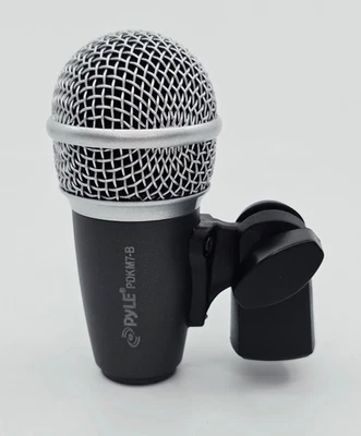 Pyle PDKM7-B Dynamic Drum Microphone For Tom Floor Toms Snare Guitar Cabinets - Image 1 of 4