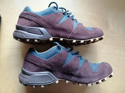 Neuwertige Salomon Speedcross Wildleder Trekking/ Wander-Schuhe in Gr.41 1/3 - Bild 1 von 4