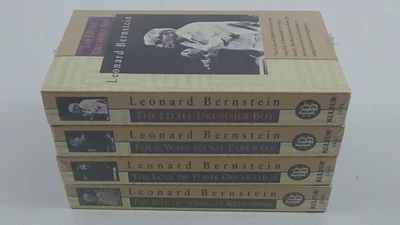 Mahler Leonard Bernstein Kultur 4-VHS  Set #937 - Image 1 of 4