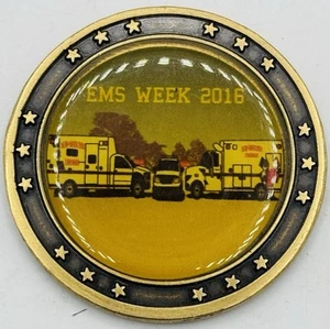 EMS Week 2016 | TRI - Village Rescue Team For Life 1.75โ Challenge Coin - Picture 1 of 2
