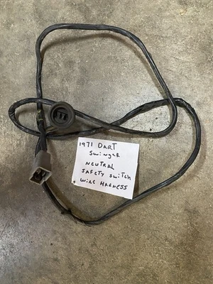 Mopar 1970 DART SWINGER NEUTRAL SAFETY SWITCH WIRE HARNESS FREE SHIP!! - Image 1 of 4