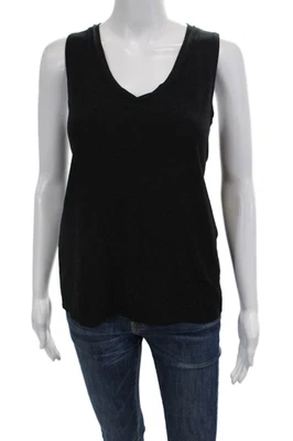 Beyond Yoga Women Basic V-Neck Sleeveless Tank Black Size M - Image 1 of 4