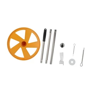 Field Chalker Dry Line Marker with Wheel Portable Dry Line Painter Marking Tool - Picture 1 of 7