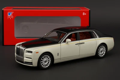 1:18 Rolls-Royce Phantom Car Alloy Model Diecast  Model Collection Kids Gift - Image 1 of 4