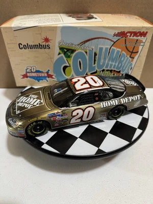 RARE* Tony Stewart #20 Home Depot Brushed Bronze Hometown Ed 2005 1/24 Diecast - Image 1 of 4