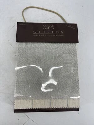 Carole Fabrics Wide Width Decorative Window Sample Swatch Book #6042 - Image 1 of 4