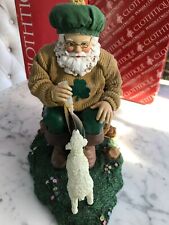 Clothtique Possible Dreams Santa with original box - Wee Wooly One Irish Ireland