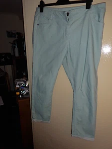 George size 16 light blue short jeans with turn up ππππππ - Picture 1 of 4