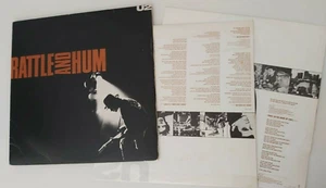 U2 Rattle And Hum   RARE   ISRAELI LP  - Picture 1 of 6