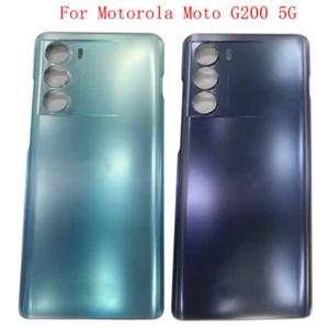 Battery Cover Rear Door Case Housing Repair Parts For Motorola Moto G200 5G - Picture 1 of 3