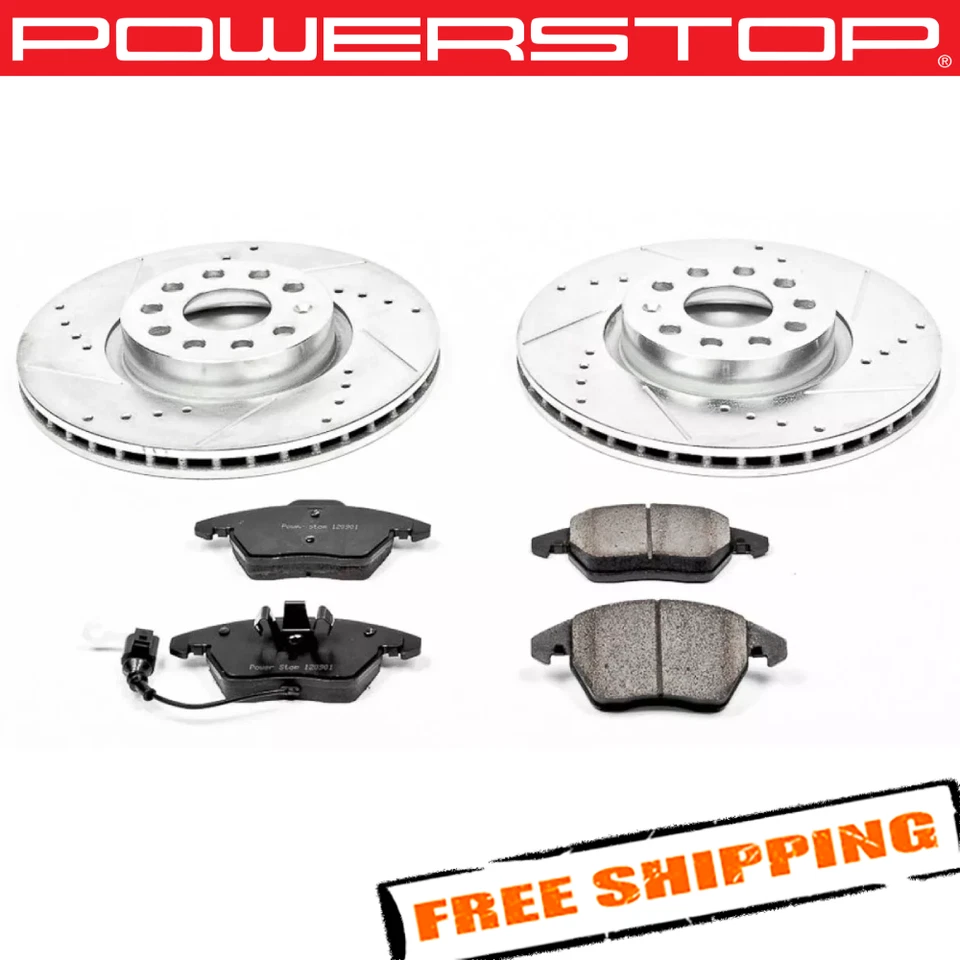 Kit de frenos deportivos Power Stop 1-Click Z23 Evolution para Volkswagen Jetta 06-18 Foto 1 de 2