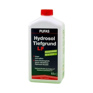 Tiefengrund Hydrosol LF von Pufas für Innen und Aussen, 1 Liter und 2,5 Liter - Bild 1 von 5