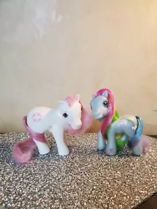 Vtg My Little Pony Sundance 1983 G1 Pink Hair & Hearts And Blue Rainbow Clouds - Picture 1 of 8